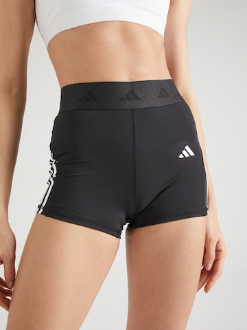 ADIDAS PERFORMANCE Skinny Workout Pants 'HYGLM' in Black