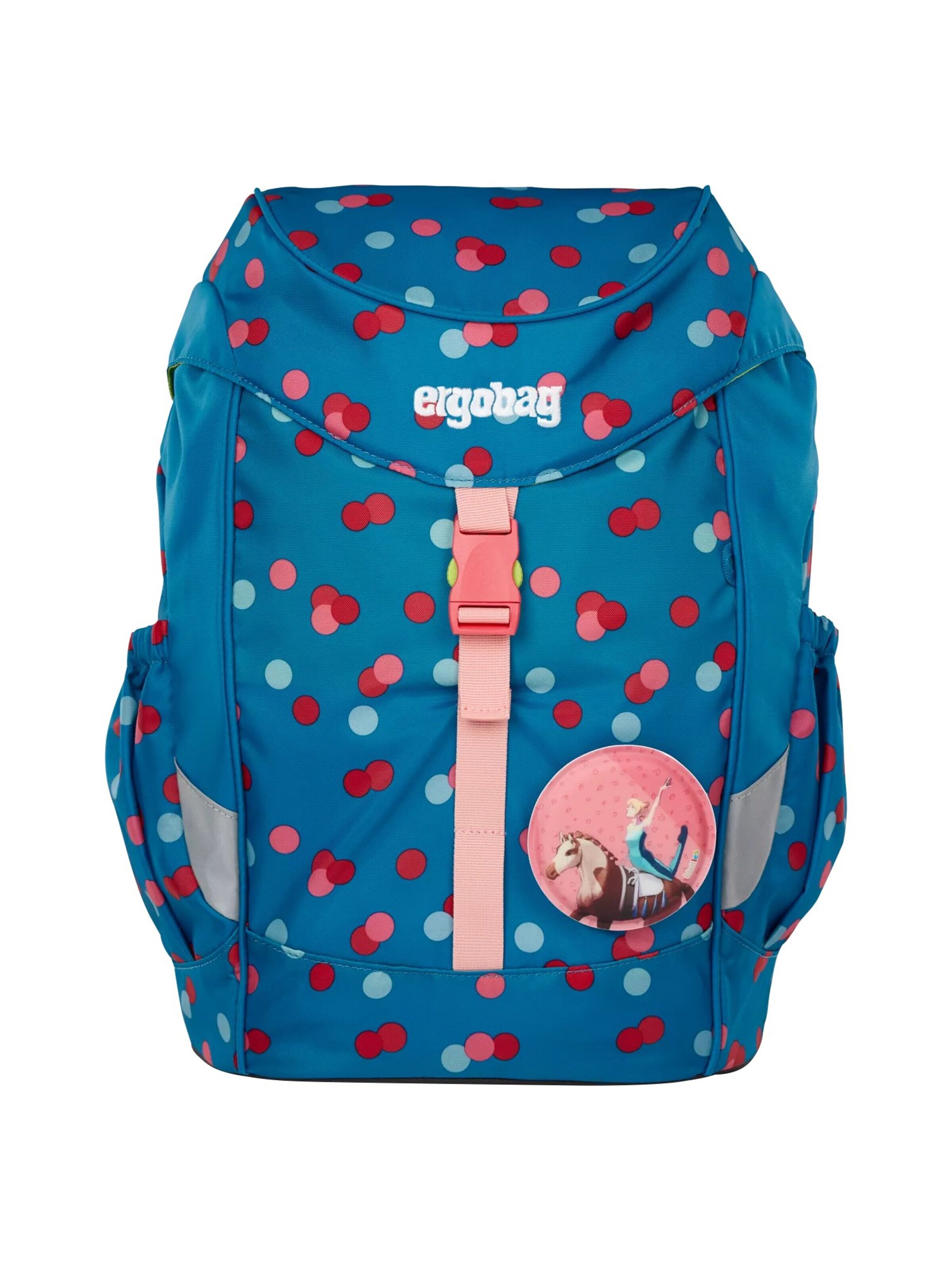 ergobag Rucksack 'Kinderrucksack mini'‌‌‌ in Grün: Vorderseite