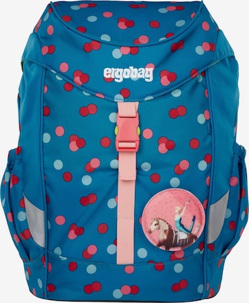 ergobag Rucksack 'Kinderrucksack mini' in Grün: Vorderseite