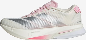 ADIDAS PERFORMANCE Juoksukengät 'Adizero Boston 13' värissä valkoinen: etupuoli