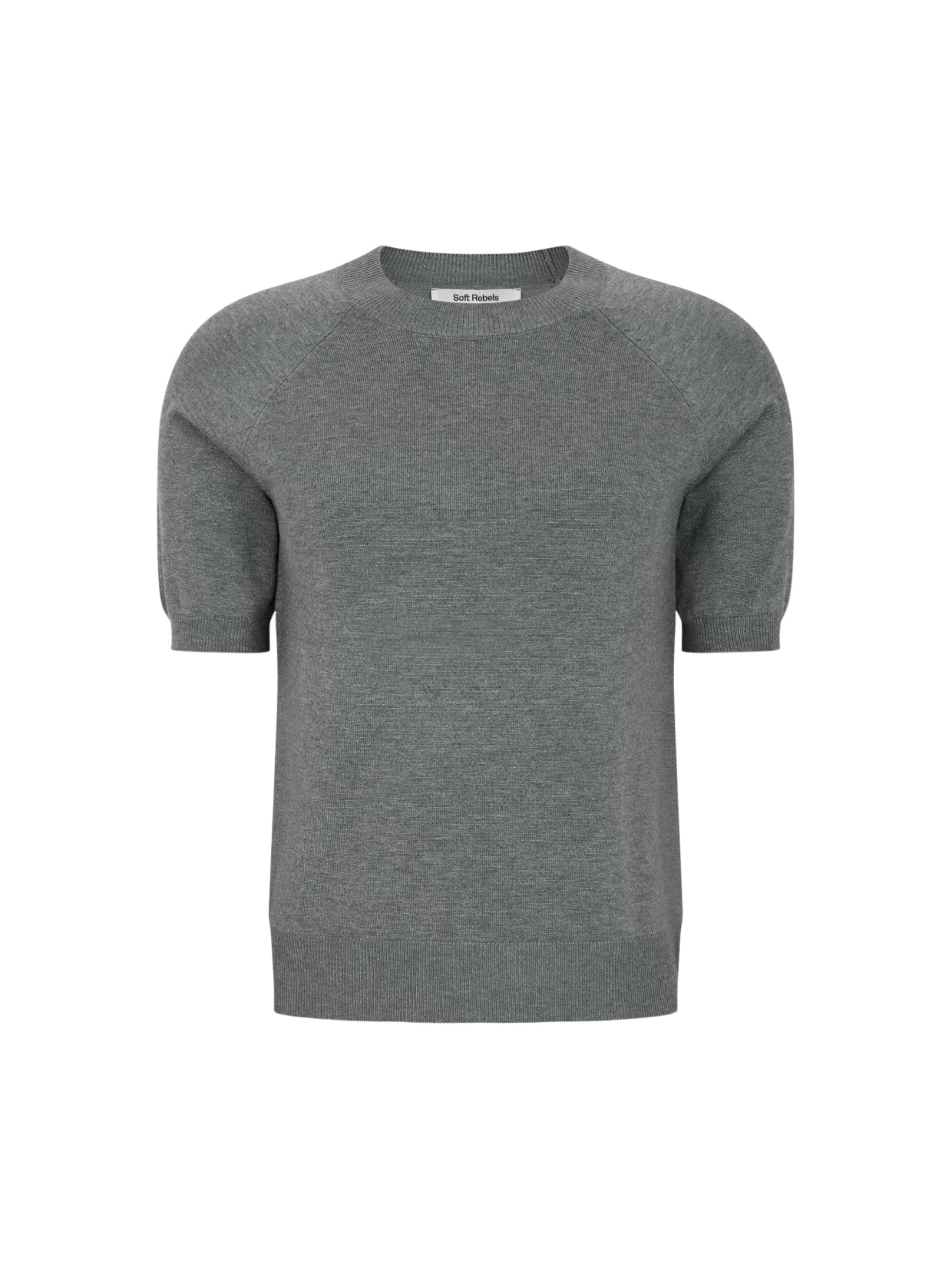 Soft Rebels Sweater 'Marla' in Grey: front