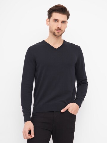 CLIPPER Sweater 'Napoli' in Black: front
