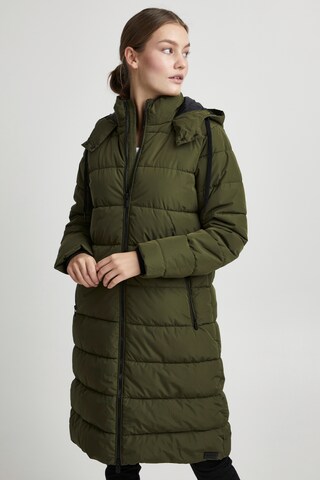 Cappotto invernale di Oxmo in verde: frontale