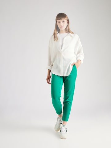 OBJECT Slimfit Plissert bukse 'Lisa' i grønn
