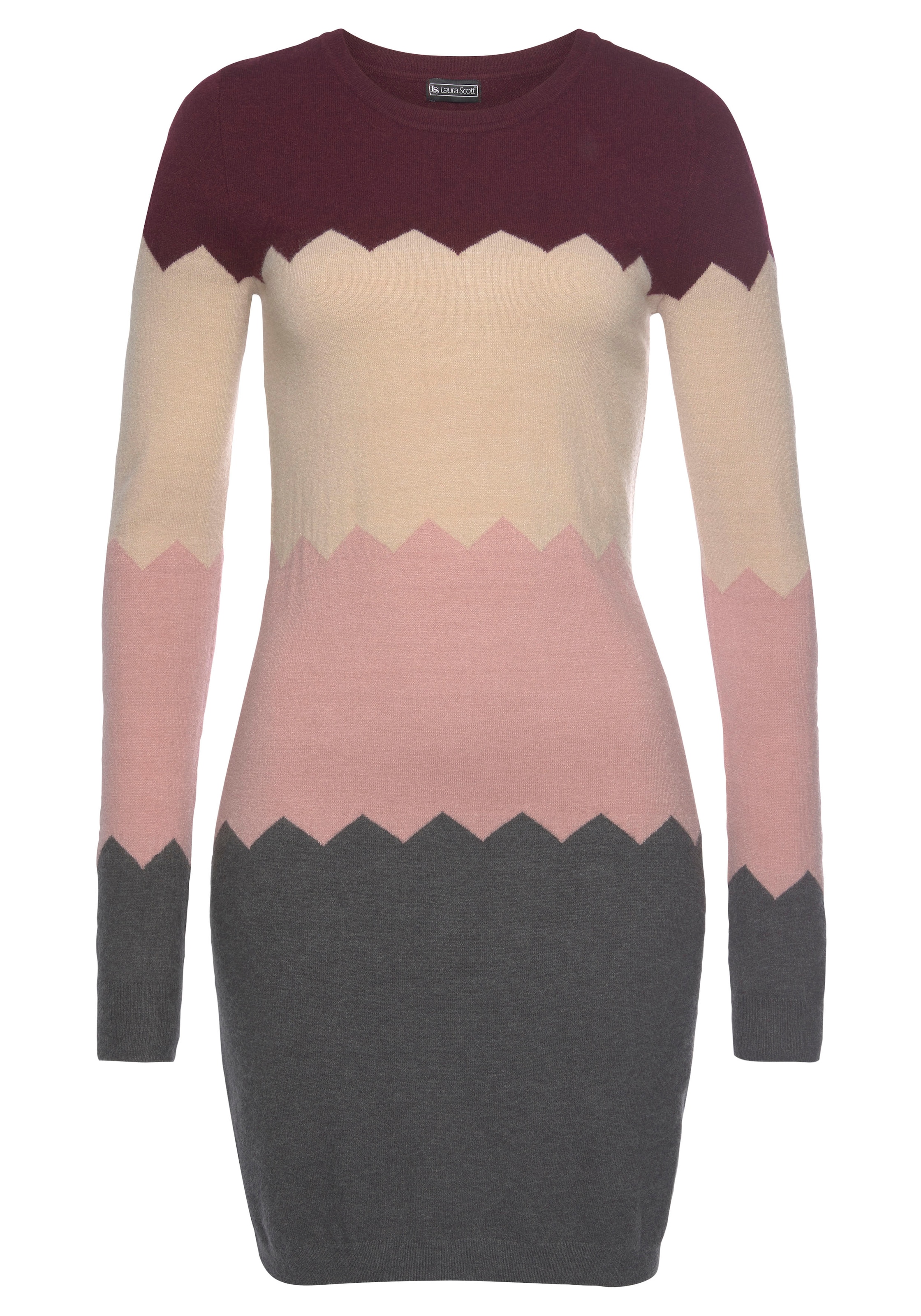 LAURA SCOTT Strickjacke in Mischfarben: Vorderseite