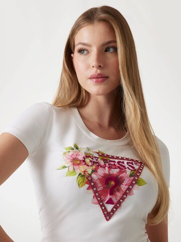T-shirt GUESS en blanc