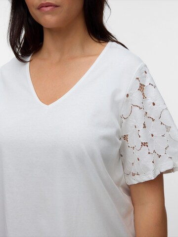 Vero Moda Curve Koszulka 'VMCVILLA' w kolorze biały