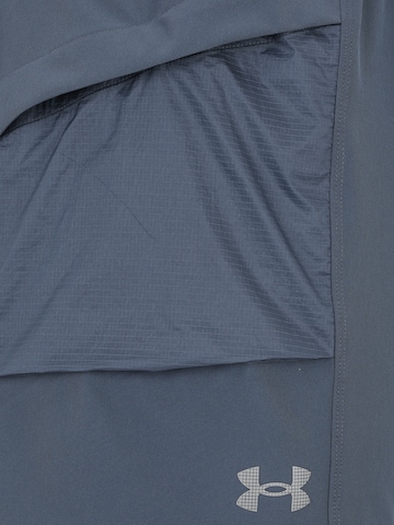UNDER ARMOURregular Sportske hlače 'RUN TRAIL' - siva boja