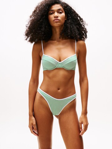 TOMMY HILFIGER Bikinihose in Grün: Vorderseite