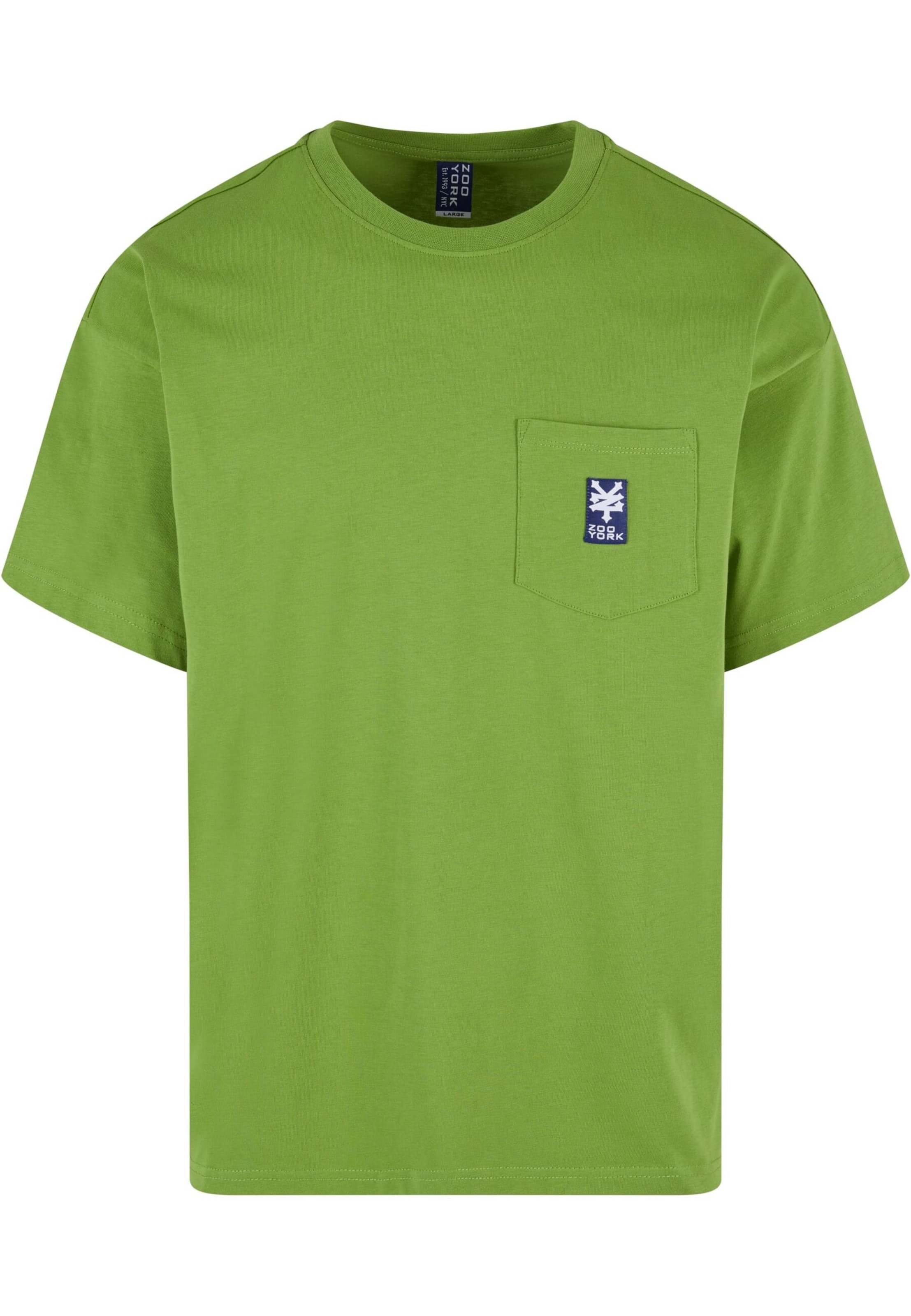 ZOO YORK Tričko – zelená: přední strana