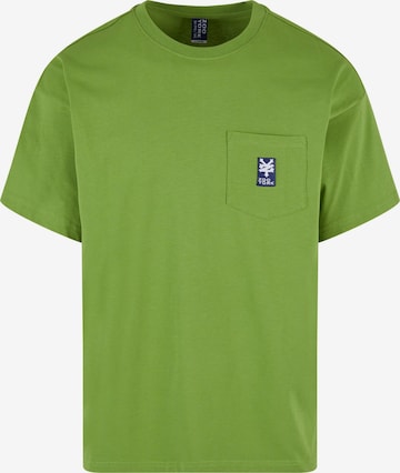 T-Shirt ZOO YORK en vert : devant