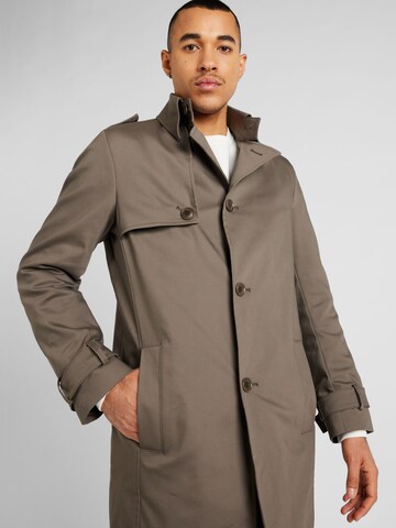 DRYKORN Between-Seasons Coat 'SKOPJE' in Brown