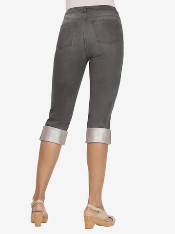 Skinny Jeans di Linea Tesini by heine in grigio