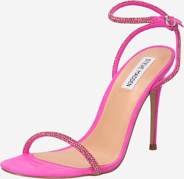 STEVE MADDEN - Sandálias com tiras 'BRESLIN' em vermelho: frente