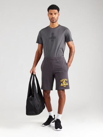 PUMA Normální Sportovní kalhoty 'BVB x Sesame Street' – šedá