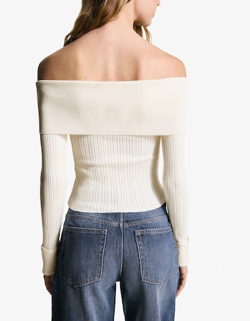 Bershka Neulepaita värissä beige