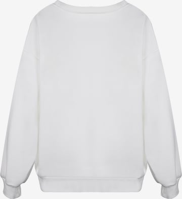 GORHEY - Sudadera en blanco