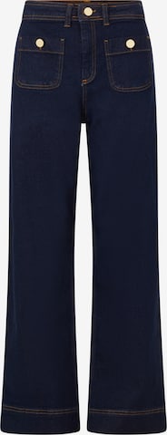 NAF NAF Wide Leg Jeans 'Capitana' in Blau: predná strana