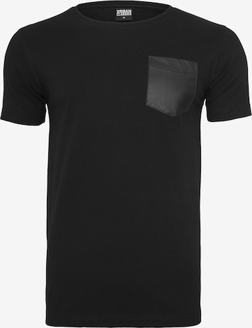 Urban Classics Shirt in Black: front