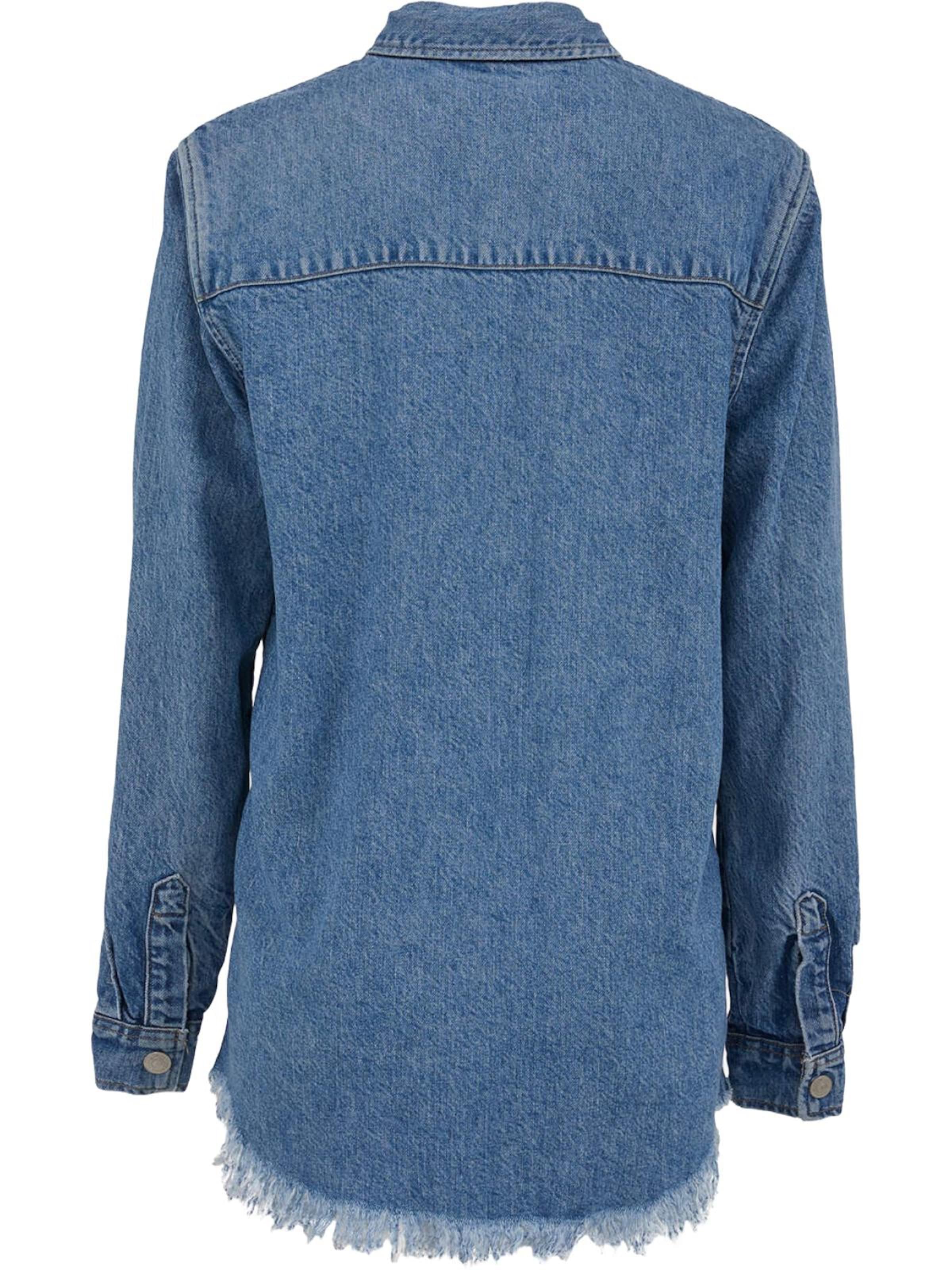 Maglietta 'LTB Jeans Anisha Jeanshemd mit Knopfleiste vorne' di LTB Jeans in blu