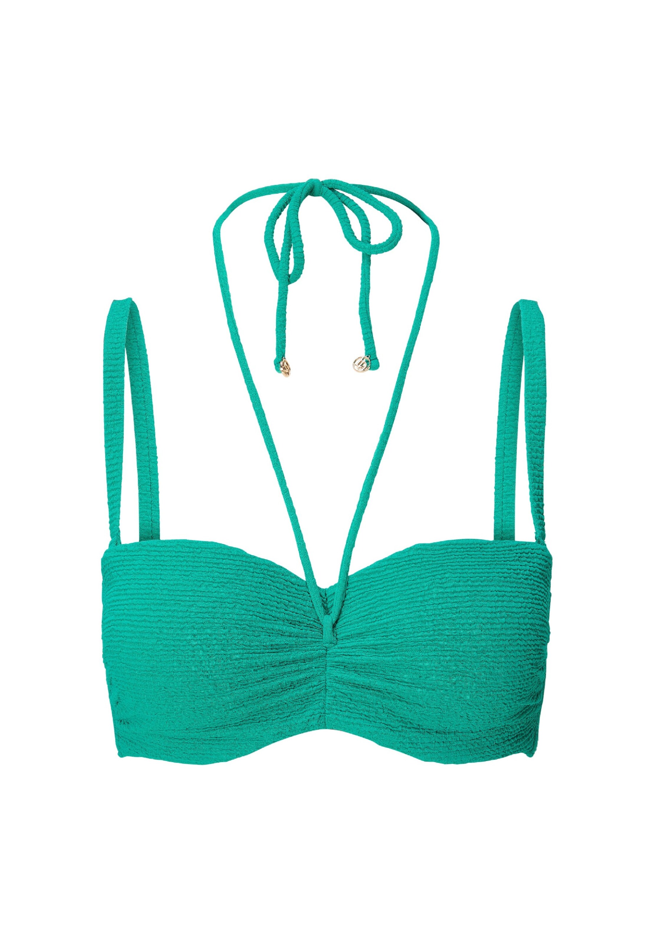 LingaDore - Balconet Top de bikini en verde: frente
