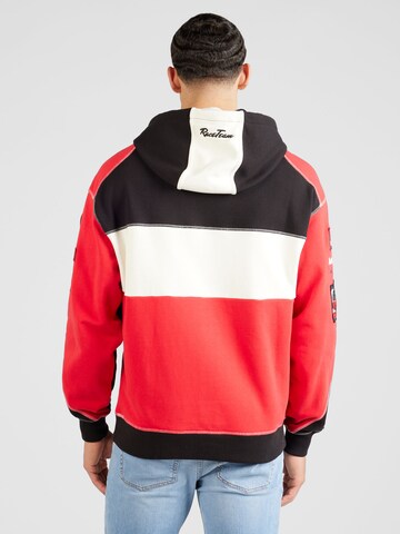 HUGO Sweatshirt 'Dussels' in Red