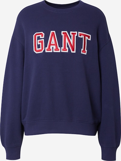 GANT Sweatshirt in marine / blutrot / weiß, Produktansicht