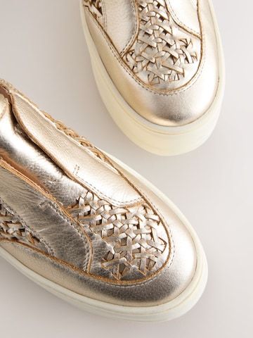 Next Слипоны 'Forever Comfor' в Золотой