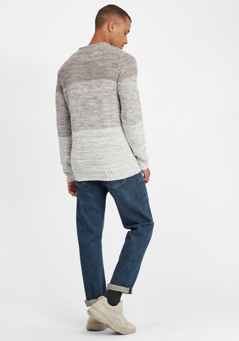 !Solid Strickpullover 'Ayton' in Grau