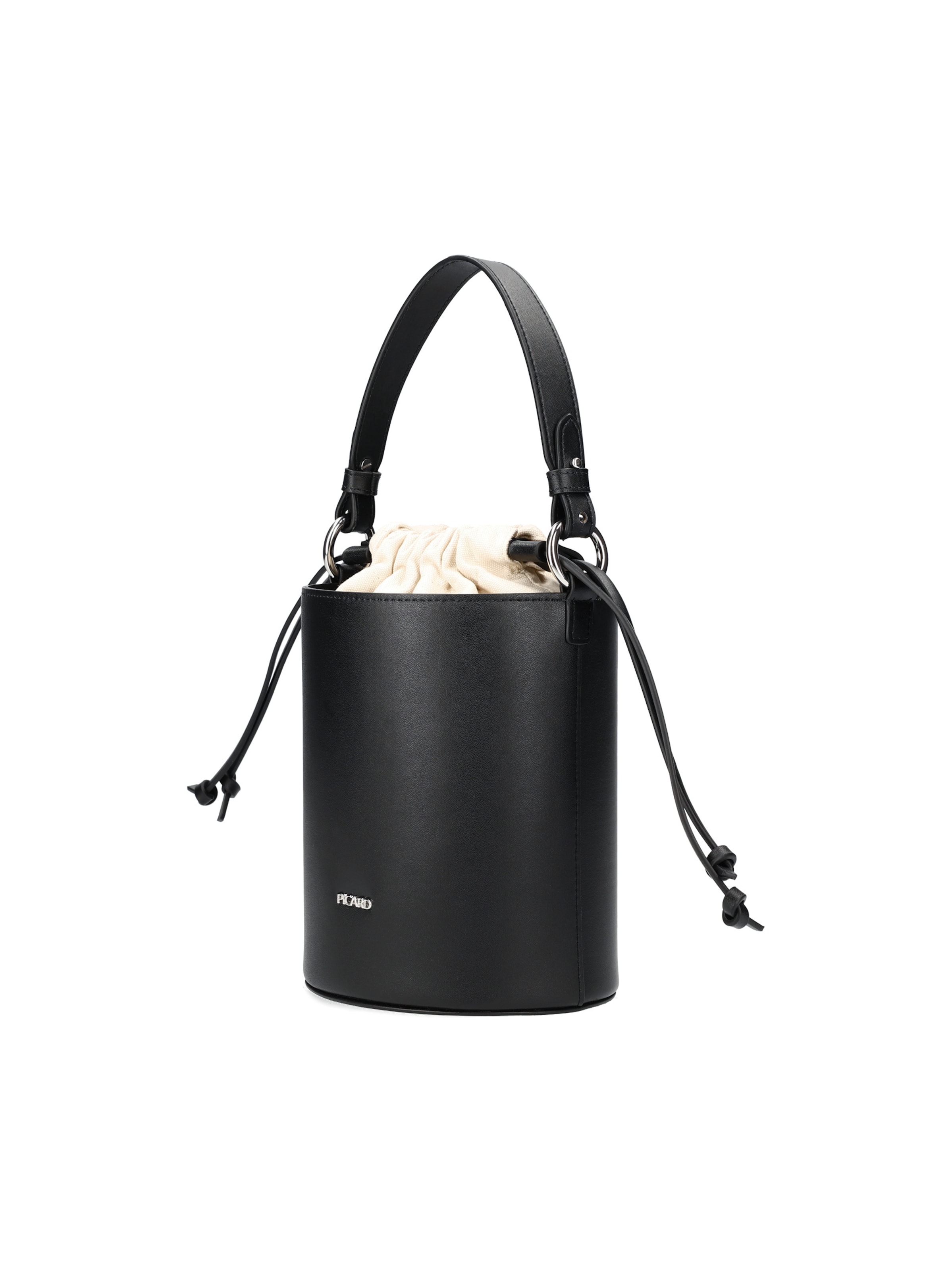 Poche ventrale ' Alma ' Picard en noir