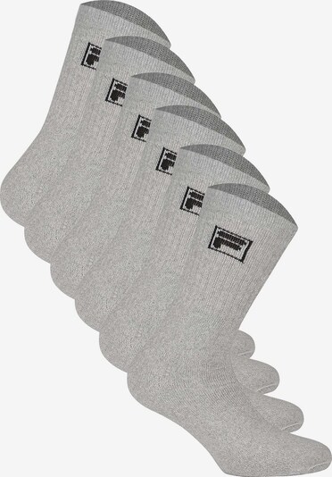 FILA Sportsocken in grau / schwarz, Produktansicht