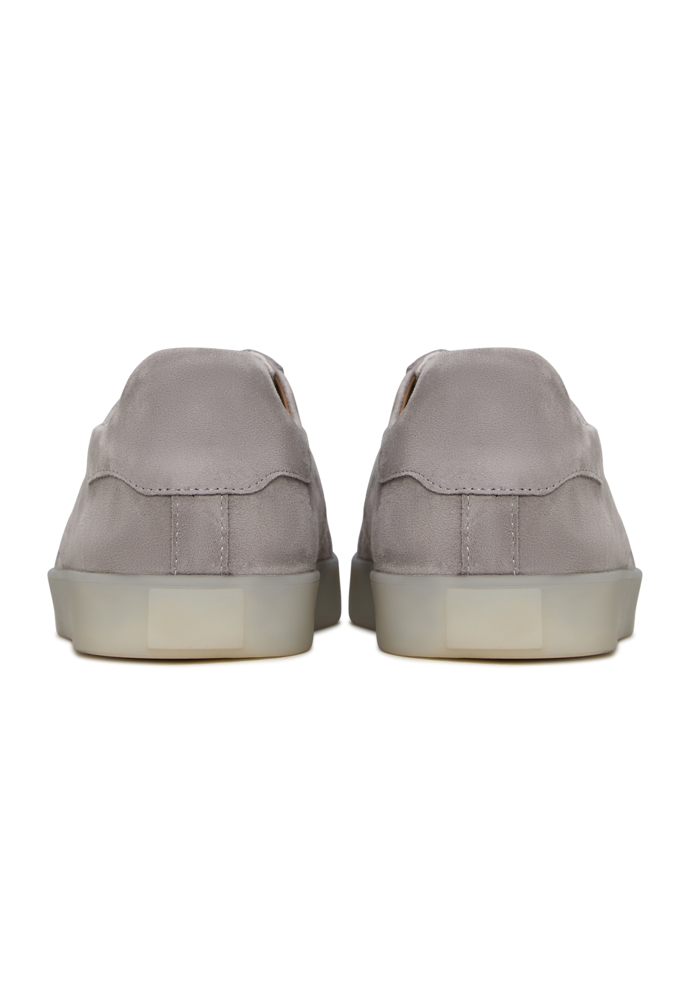 CESARE GASPARI Platform trainers in Grey