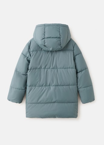 MANGO KIDS Mantel 'AMERLONG' in Blauw