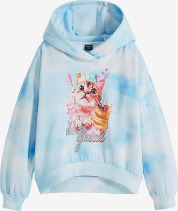 mėlyna Desigual Megztinis 'Cat Clouds': priekis