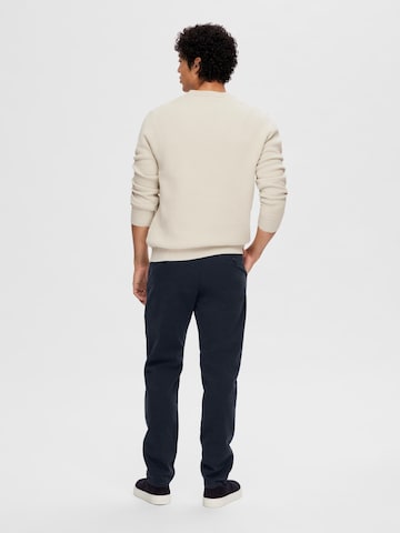 SELECTED HOMME Sweater 'Dane' in Beige