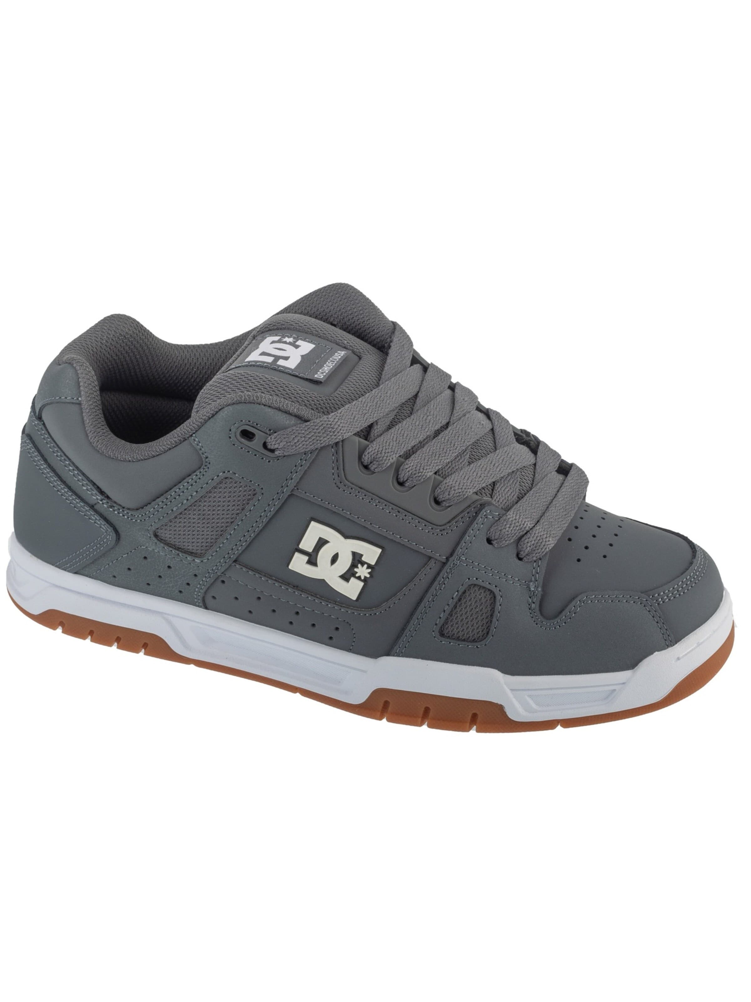 DC Shoes Sneakers laag 'DC Shoes Stag' in Grijs: voorkant