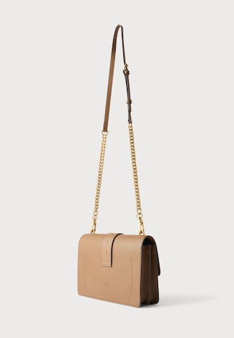 Borsa a tracolla 'Love' di PINKO in marrone