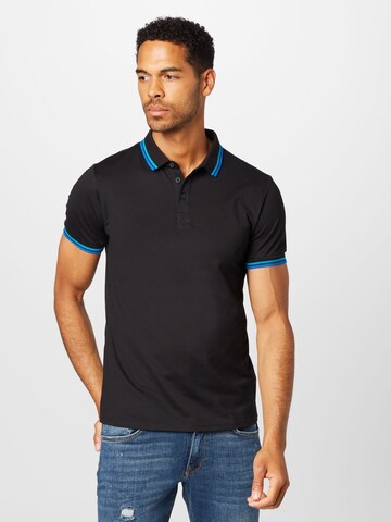 T-Shirt GUESS en noir : devant