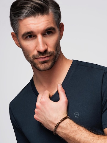 Ombre Shirt in Blauw