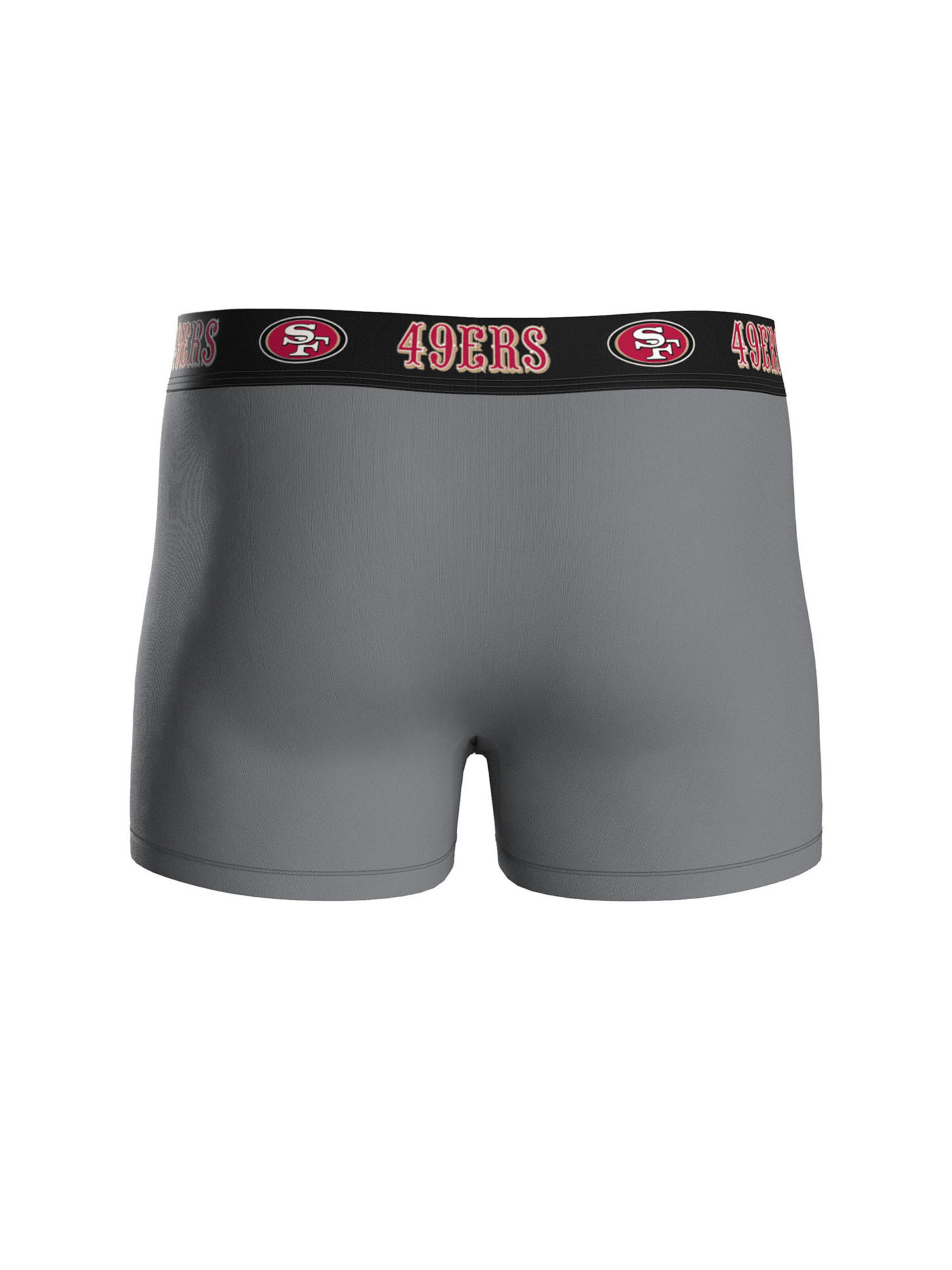 Huddle Boxershorts 'San Francisco 49Ers' in Grau