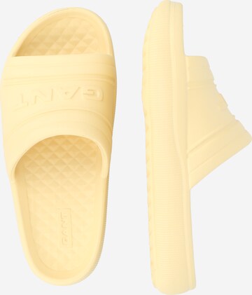 GANT Mules 'Gladyn' in Yellow