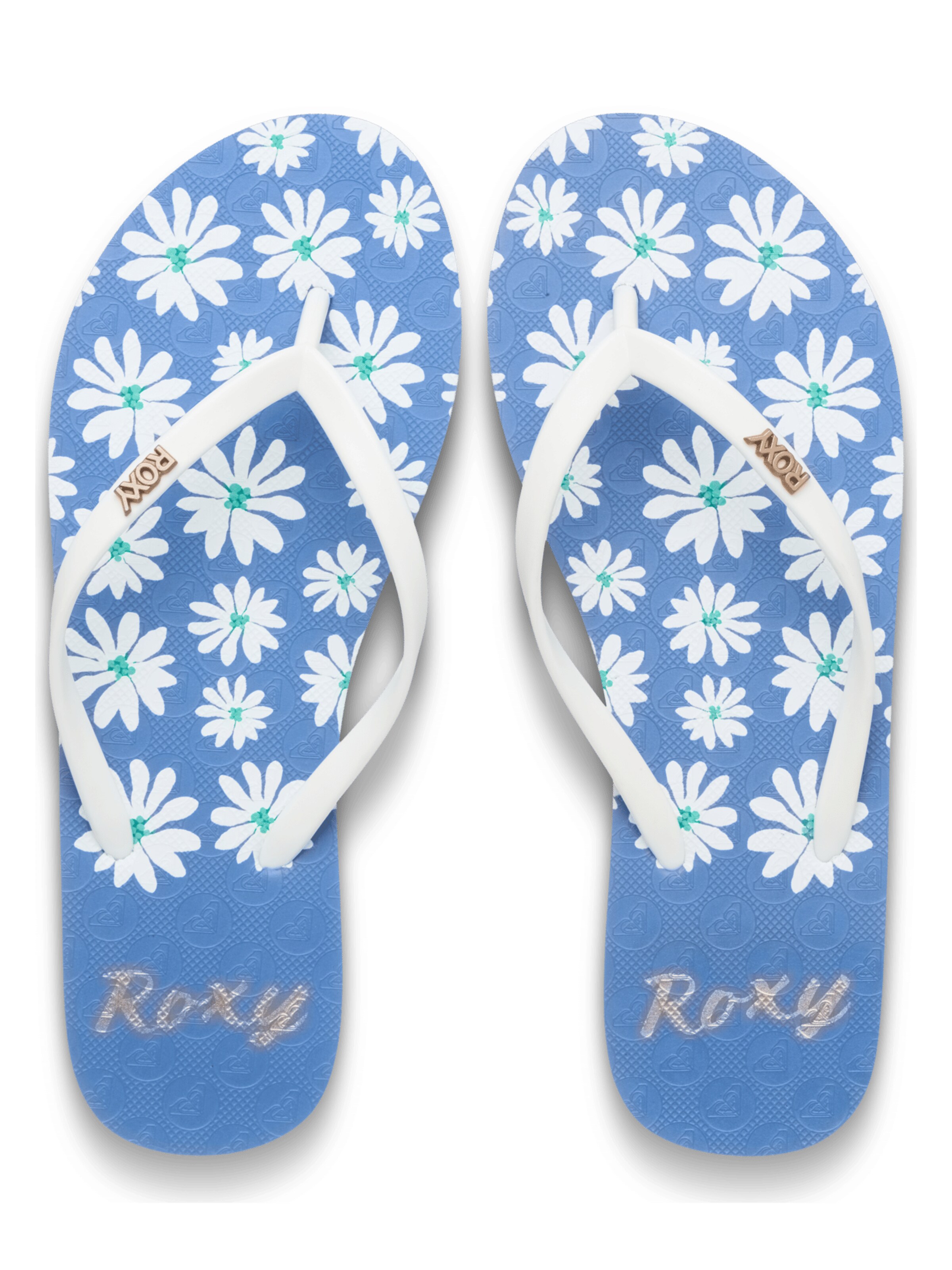 ROXY T-Bar Sandals 'New Viva' in Blue