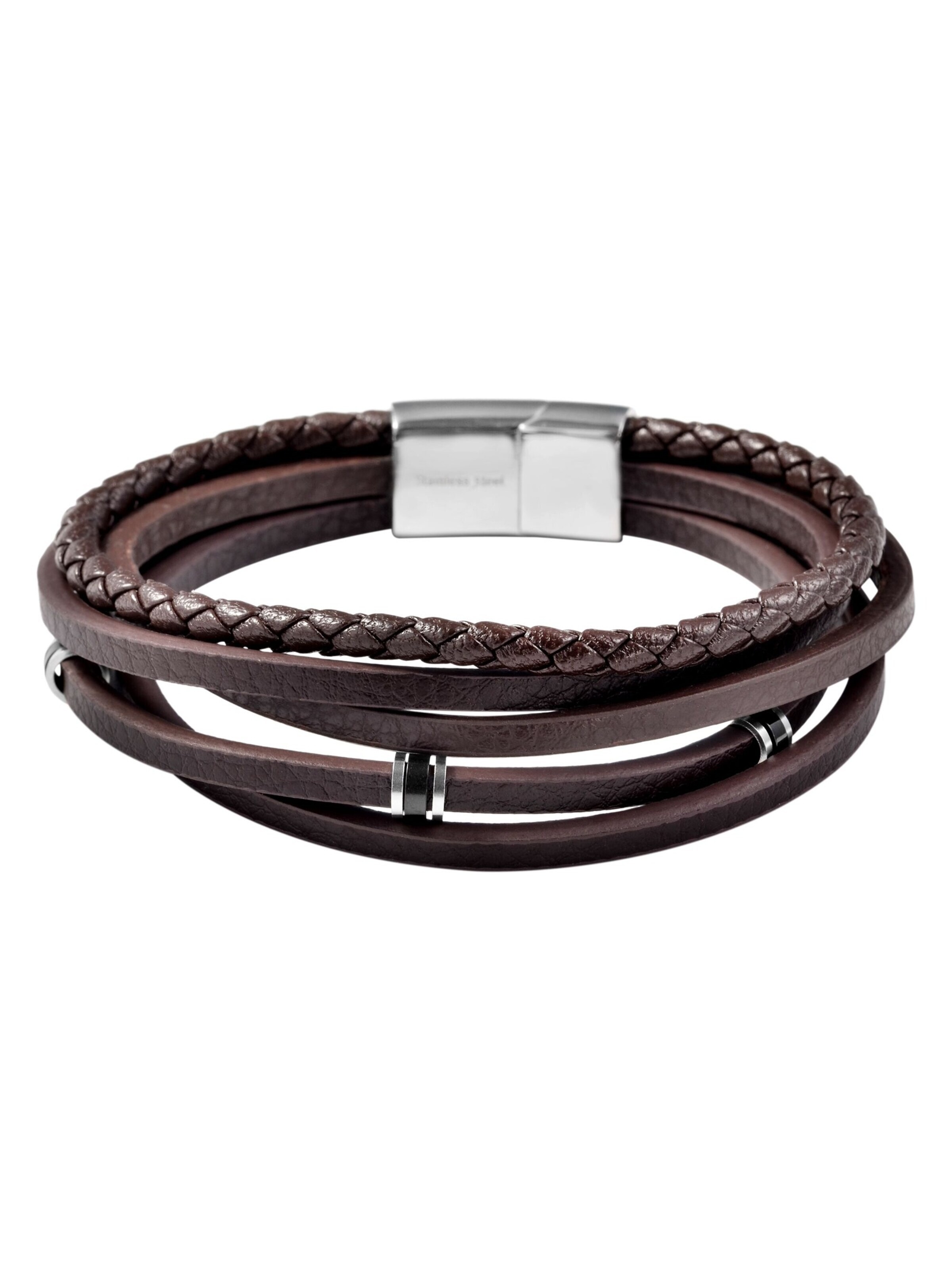Akzent Bracelet 'Zenna, langlebig' in Brown
