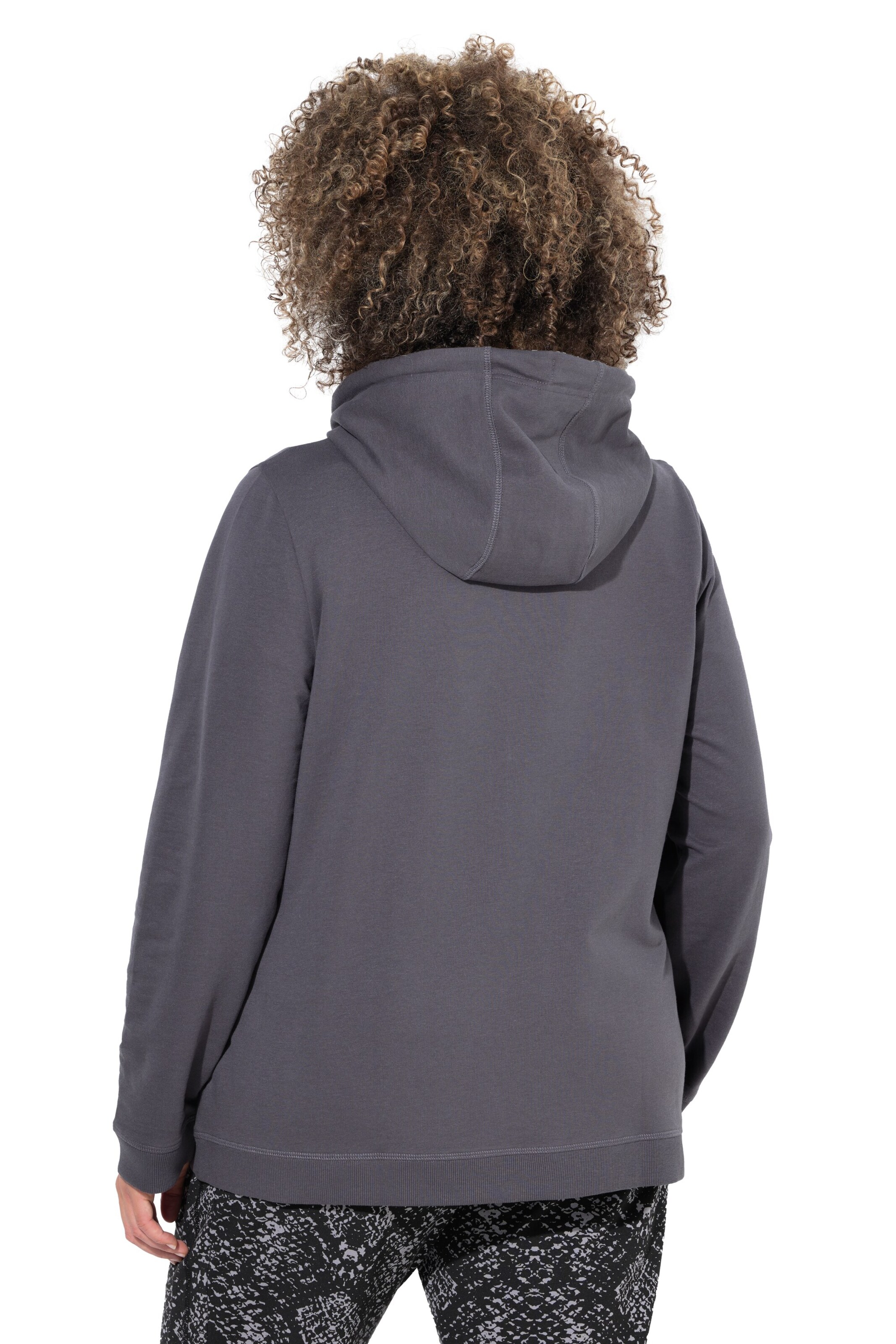 Ulla Popken Sweatjacke in Grau
