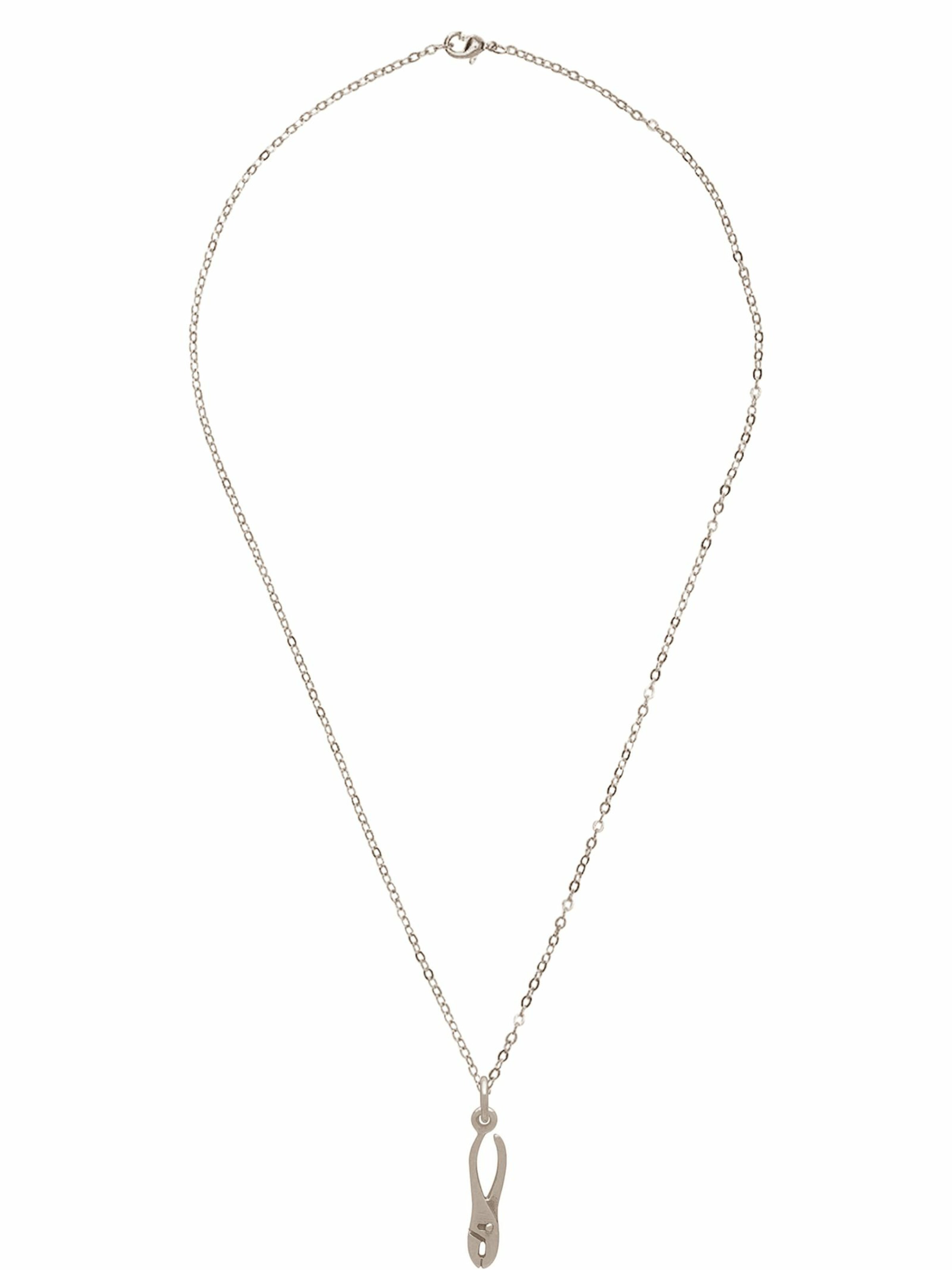 Gemshine Kette in Silber: Vorderseite