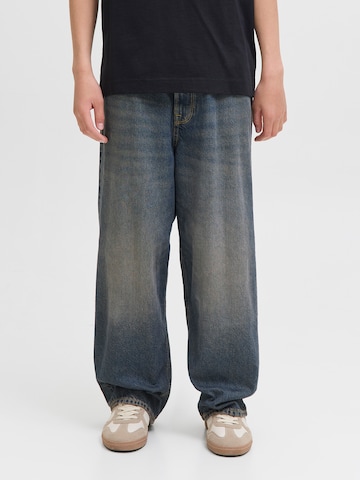 Jack & Jones Junior Baggy Jeans 'JJIron JJOriginal' in Blauw: voorkant