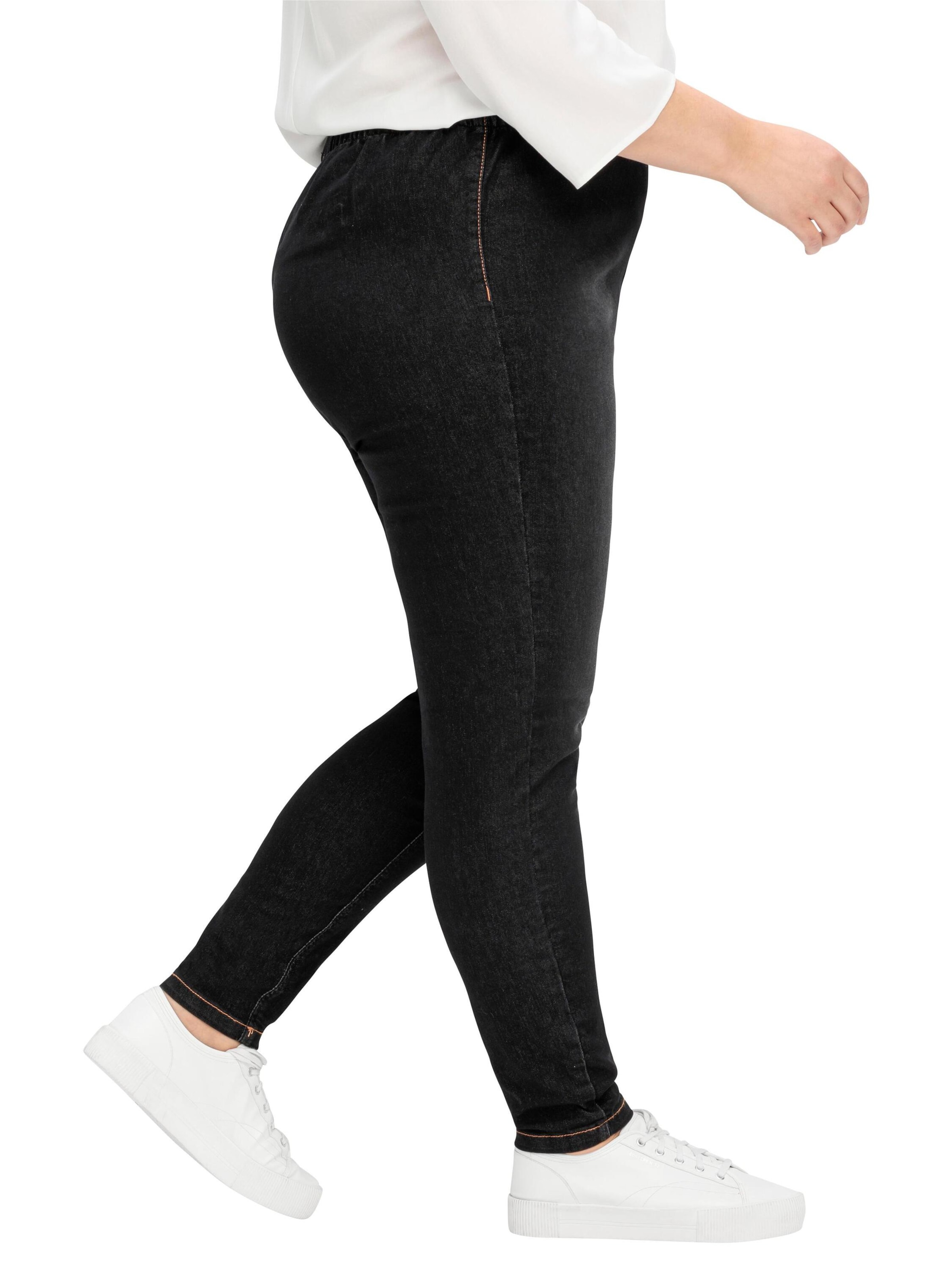 Skinny Jeggings SHEEGO en noir