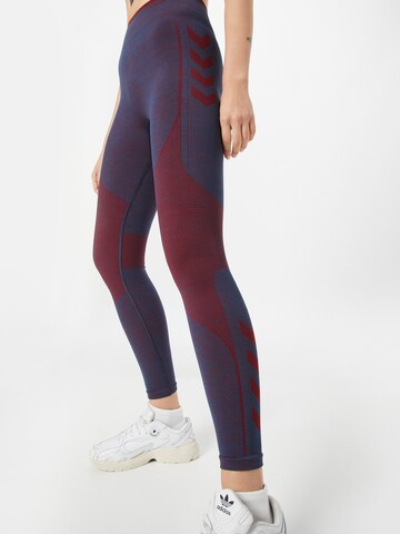 Hummel Skinny Sportbroek 'ALY' in Rood