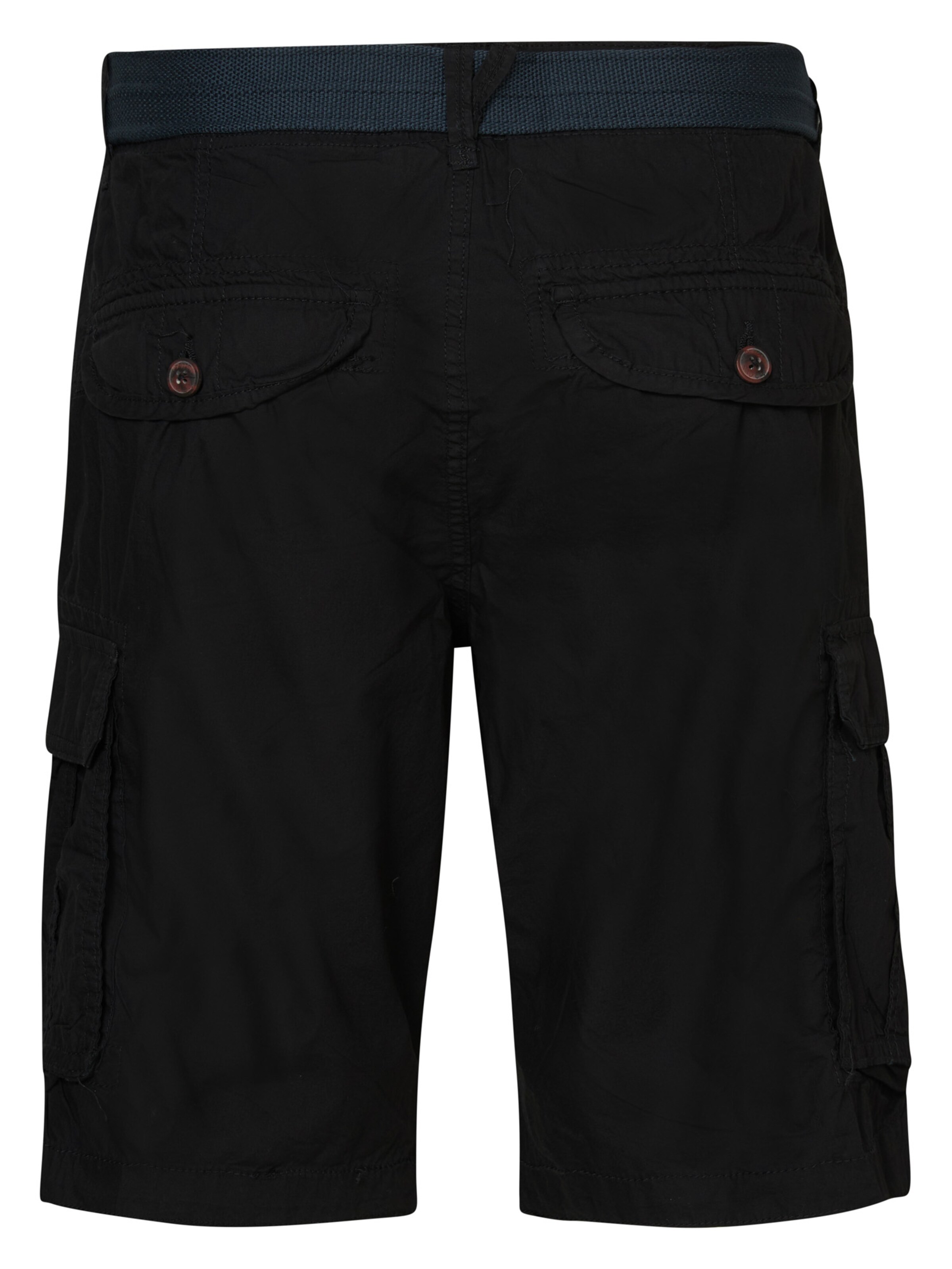 Petrol Industries Štandardný strih Kapsáče - Čierna