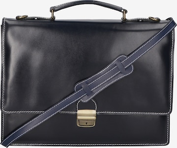 Gave Lux Briefcase in Blue: front